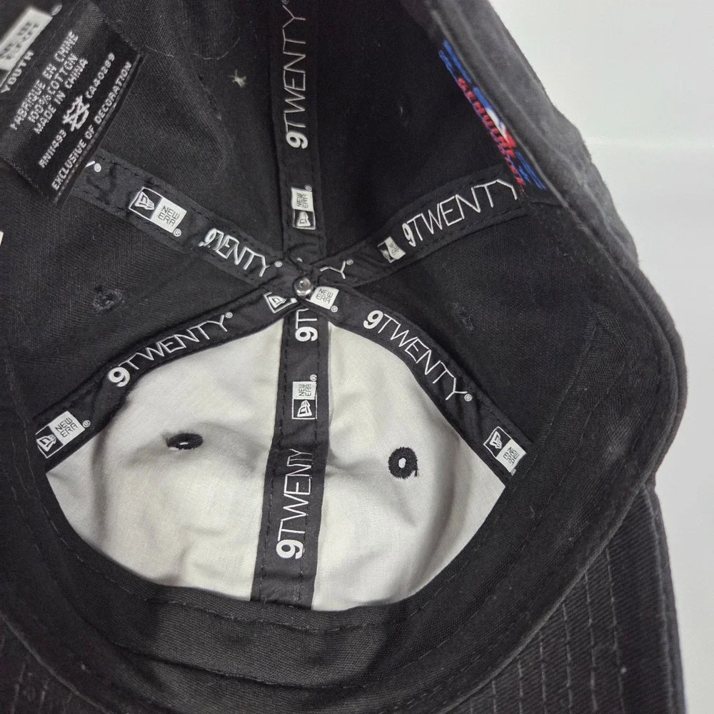 New Era Streetwear Chicago White Sox Youth Adjustable Baseball Cap Black